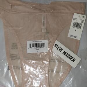 Nude pink brief underwear sheer